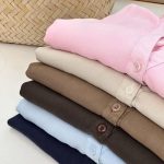 شومیز سیلک یقه مردانه