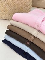 شومیز سیلک یقه مردانه